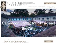 Tablet Screenshot of culturalpursuit.com